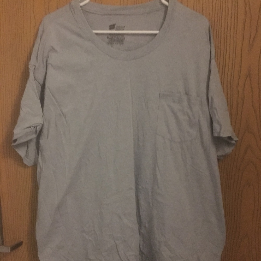 HANES comfort soft mens basic grey 3xl shirt. A-31